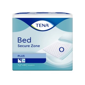 TENA paklotai Bed Plus Secure Zone, 60 cm x 90 cm, 30 vnt.