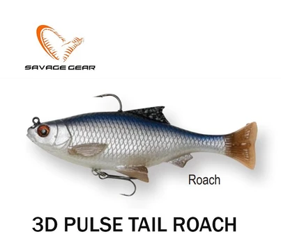 Guminukas Savage Gear 3D Pulse Tail Roach 12 cm