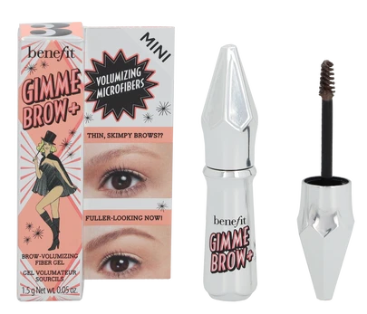 Benefit Gimme Brow+ Antakių gelis, spalva - 3 Neutral Light Brown, 1.5 g