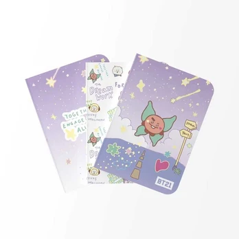 BT21 - Set of A6 SHOOKY notebooks (3 pieces)