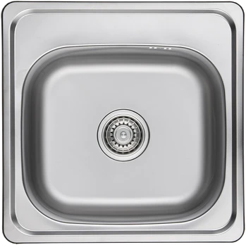 Plieninė virtuvinė plautuvė Kuchinox STANDARD, SKS_010T, Inox