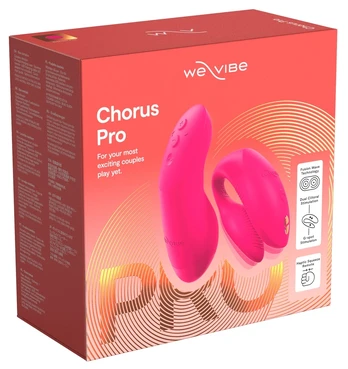 We-Vibe Chorus Pro Electric porų vibratorius, rožinis
