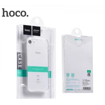 Dėklas "Hoco Light Series TPU" Samsung G955 S8+ permatomas juodas
