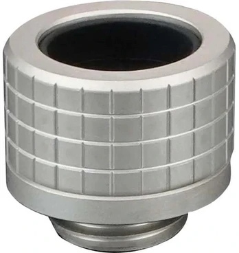 Thermal Grizzly DeltaMate Fitting, Brass, G1/4” Thread – Nickel, HT14
