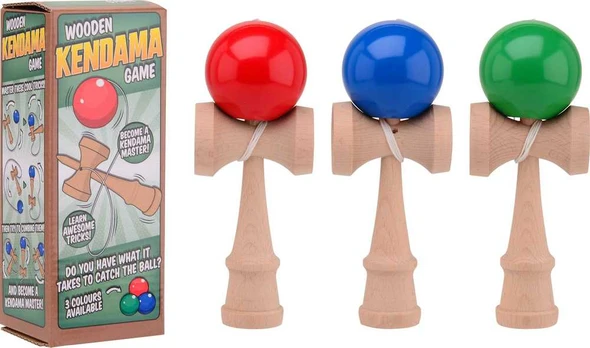 Techwood Puinen Kendama -peli, lajitelma
