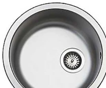 Juvel Uni stålvask Ø38 mat. - m.strainer