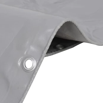 Tentas, pilkos spalvos, 650g/m², 6x8m