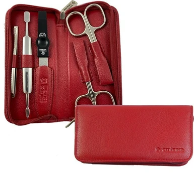 Pfeilring Solingen Manicure set 5 pieces Pfeilring Original red Moterims