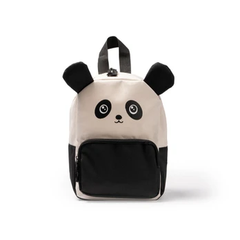 Linksmo gyvūno dizaino vaikiška kuprinė panda