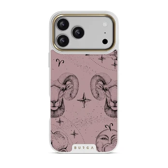 Aries - iPhone 17 Pro Max Case, Elite Light (MagSafe) / Gold / Pink