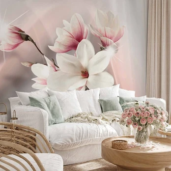 Fototapetai - Baltos magnolijos