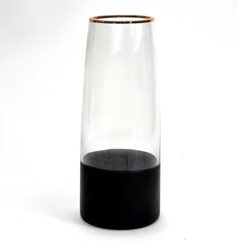Vaza stiklinė, 25x10 cm