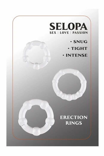 SELOPA Erection Rings Set 3 Sizes TPE Adjustable Support System