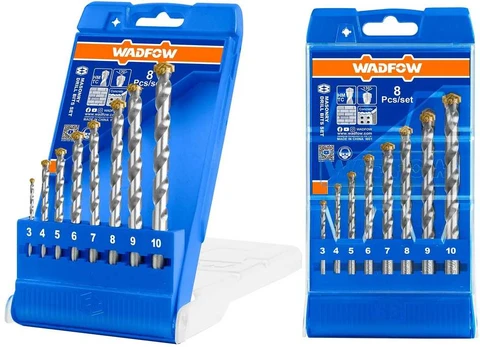 Grąžtas Wadfow Masonry drill set 8pcs