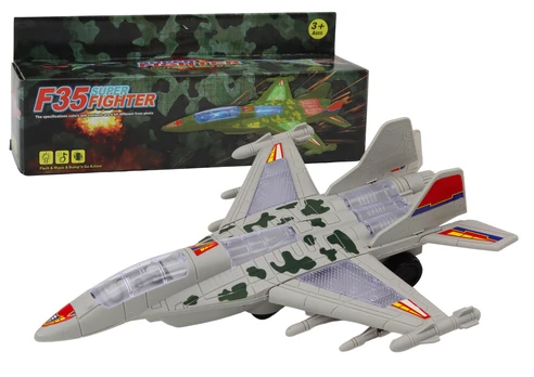 Karinis naikintuvas F35, pilkas