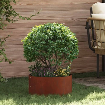 Corten plieno vazonas Corten plienas Vidutinis