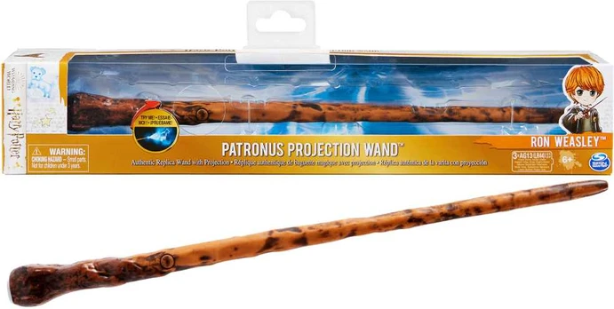 Harry Potter Ron Weasley magiczna różdżka patronus projektorius