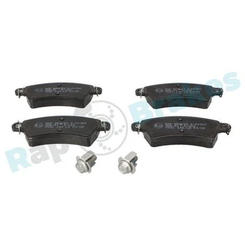 Stabdžių trinkelių rinkinys, diskinis stabdys RAP BRAKES R-P0300