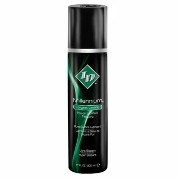 ID Millennium Silicone-Based Lubricant 500 ml - Long-Lasting Formula