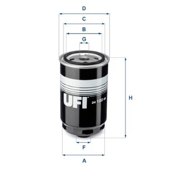 Kuro filtras UFI 24.122.00