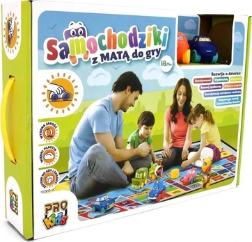 Žaidimų kilimėlis Pro Kids Cars With Mat