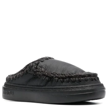 Klumpės moterims, Juoda, Eskimo bold clog slipers