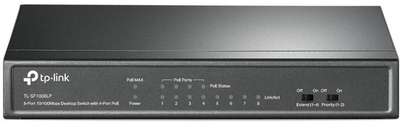 Komutatorius (Switch) TP-Link TL-SF1008LP