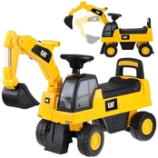 CAT excavator with movable bucket, storage compartment, horn ZA4898 kaina