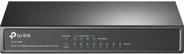 Šakotuvas TL-SF1008P POE SWITCH - IN