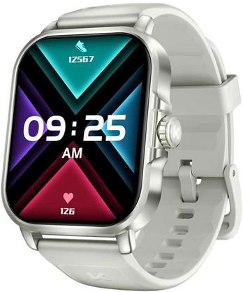 Išmanusis laikrodis Kumi KU7 Meta 90 trybów 40 mm Sidabrinė