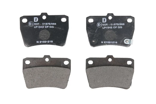 DELPHI LP1942 Brake pad set