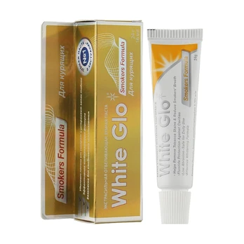 WHITE GLO SMOKERS FORMULA dantų pasta, 24 g