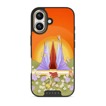 Sunrise - iPhone 17 Case, Elite Dark (MagSafe) / Gold