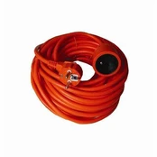 Solight extension lead - connector, 1 socket, 30 m, 3 x 1.5mm2, oranžinis