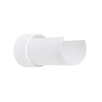Sieninis šviestuvas SOLLUX FLASH, E27, 1 x max 15W LED, balta