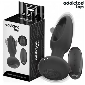 ADDICTED TOYS - Analinis Vibratorius su Liežuvėliu