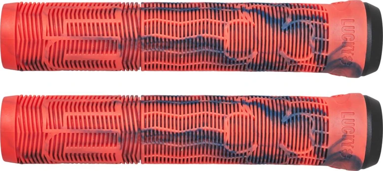 Lucky Vice 2.0 triukinio paspirtuko rankenos Red/Blue Swirl