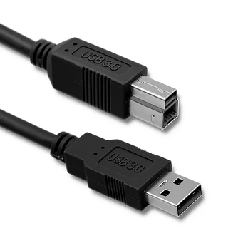 QOLTEC USB 3.0 kabelis prie spausdintuvo A vyriškas B vyriškas 2 m