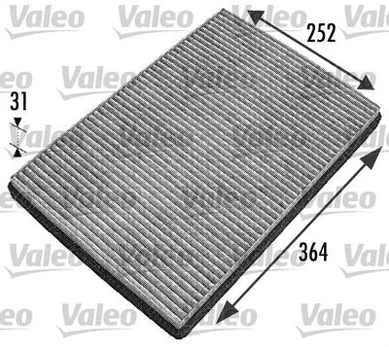 Filtras, salono oras VALEO 698744