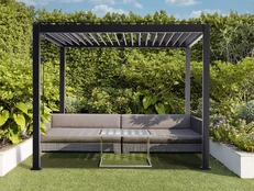 Pavėsinė Pergola Classic 3x3, Anthracite kaina