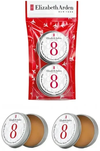 Elizabeth Arden 8 valandų apsauginis lūpų kremas 2 x 13 ml