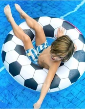 Swim Essentials Pripučiamas ratas "Soccer" kaina