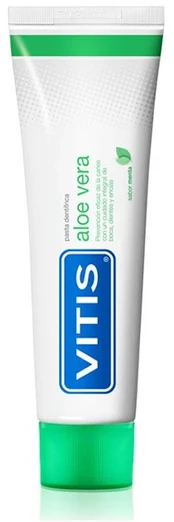 Vitis Aloe Vera Dantų pasta Mint Flavor 15ml