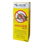 Graužikų nuodai MAUZER, grūdais, 150 g kaina