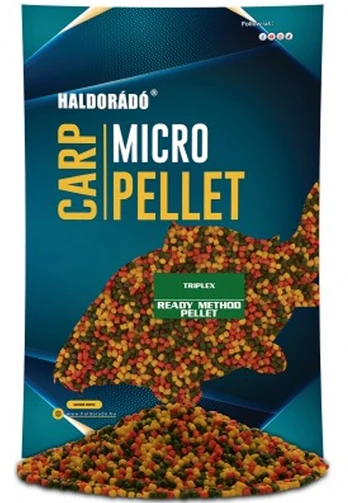 Paruoštos peletės Haldorado Micro Pellet Triplex 600g 2,5mm