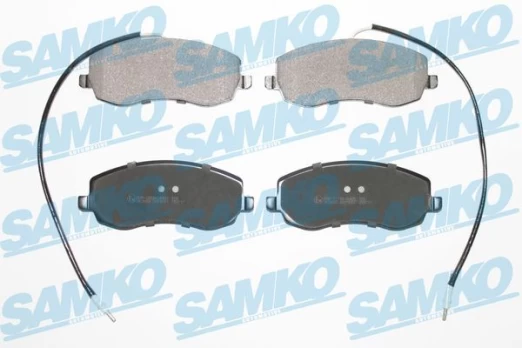 Stabdžių trinkelių rinkinys, diskinis stabdys SAMKO 5SP1557