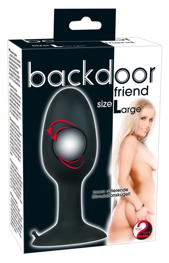 Backdoor Friend Large Silicone Plug Analinis kaištis