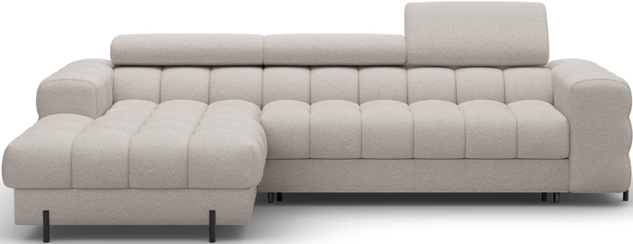 Kampinė sofa Felro, Smėlio