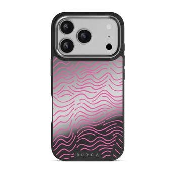 Secret Spot - iPhone 17 Pro Case, Elite Mirror Dark (MagSafe) / Silver