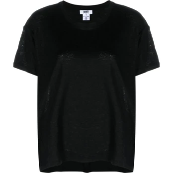Palaidinės moterims, Juoda, Subtle flutter top
